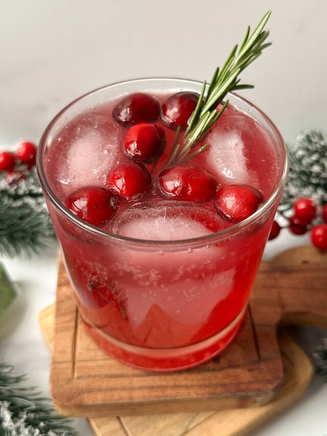 Cranberry Gin Cocktail